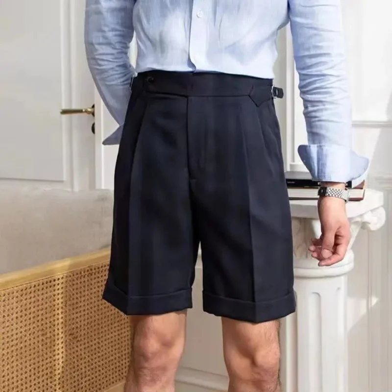 Short homme avec poches latérales