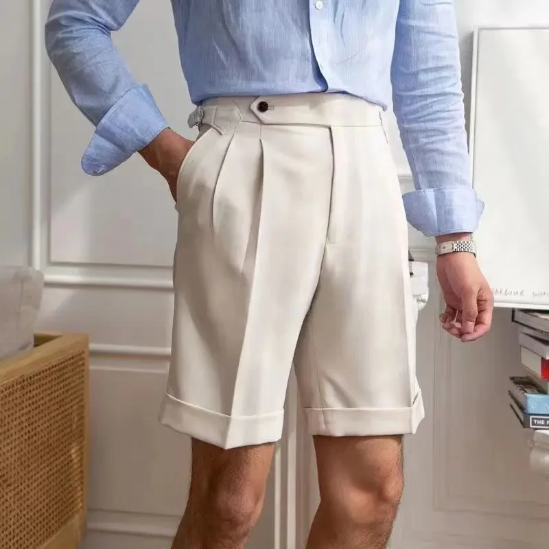 Short homme avec poches latérales