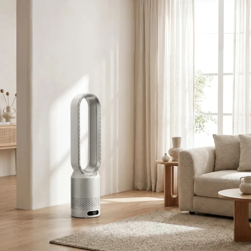 Ventilateur portable sans pale avec télécommande