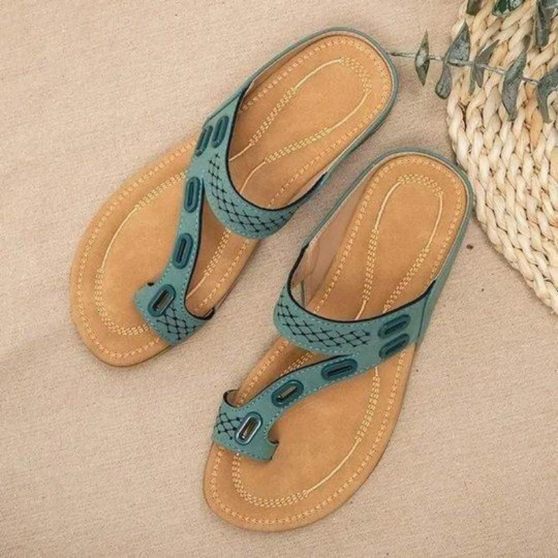 Sandales plateforme à enfiler pour femme avec anneau d’orteil