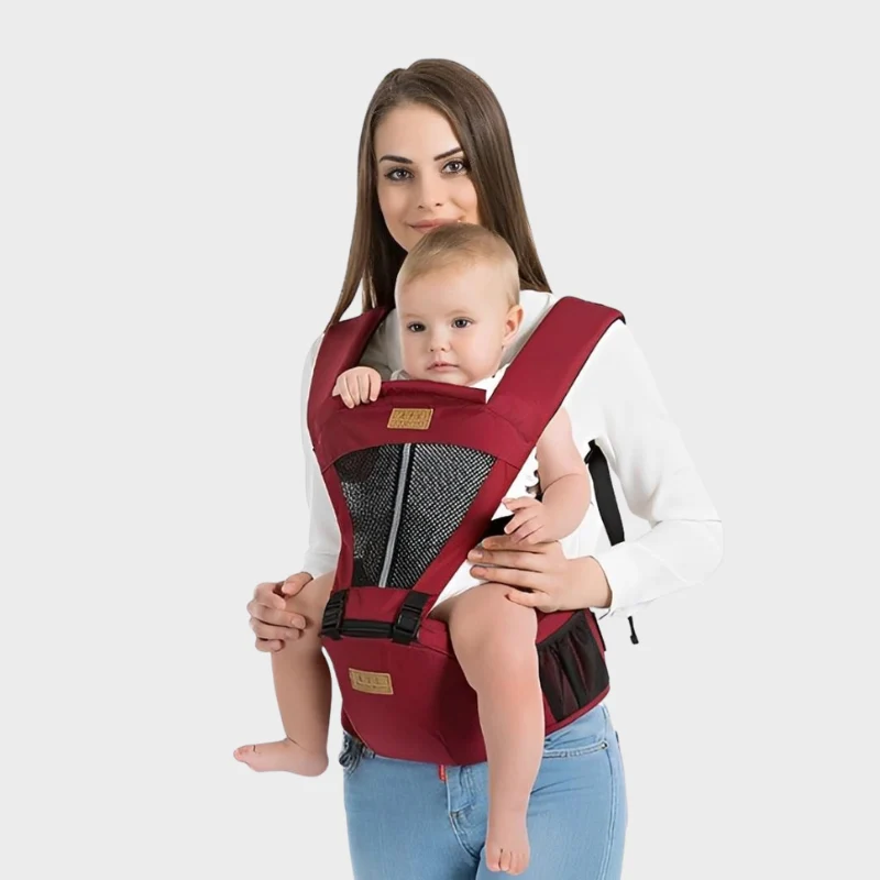 Porte-bébé avec bretelles réglables