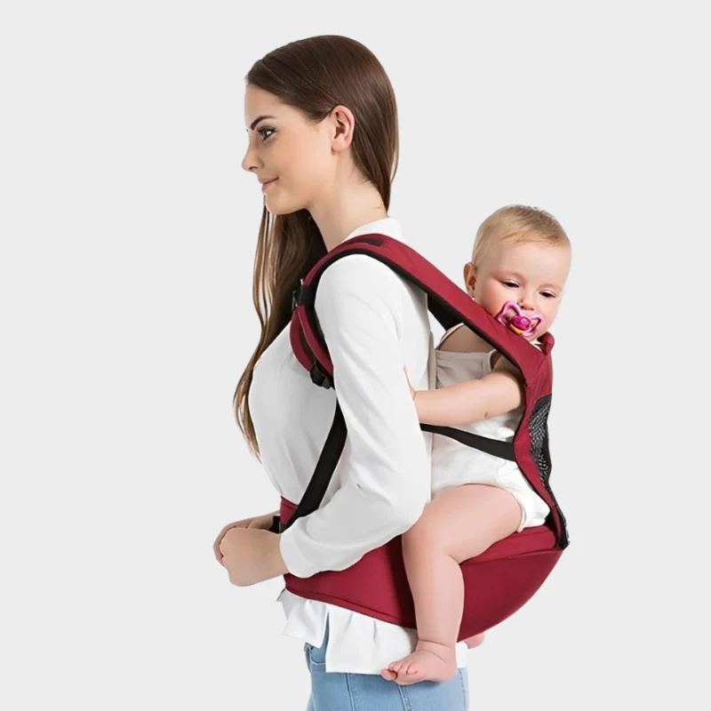 Porte-bébé avec bretelles réglables