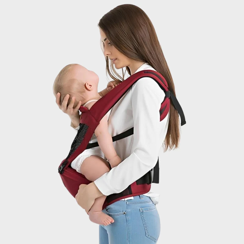 Porte-bébé avec bretelles réglables