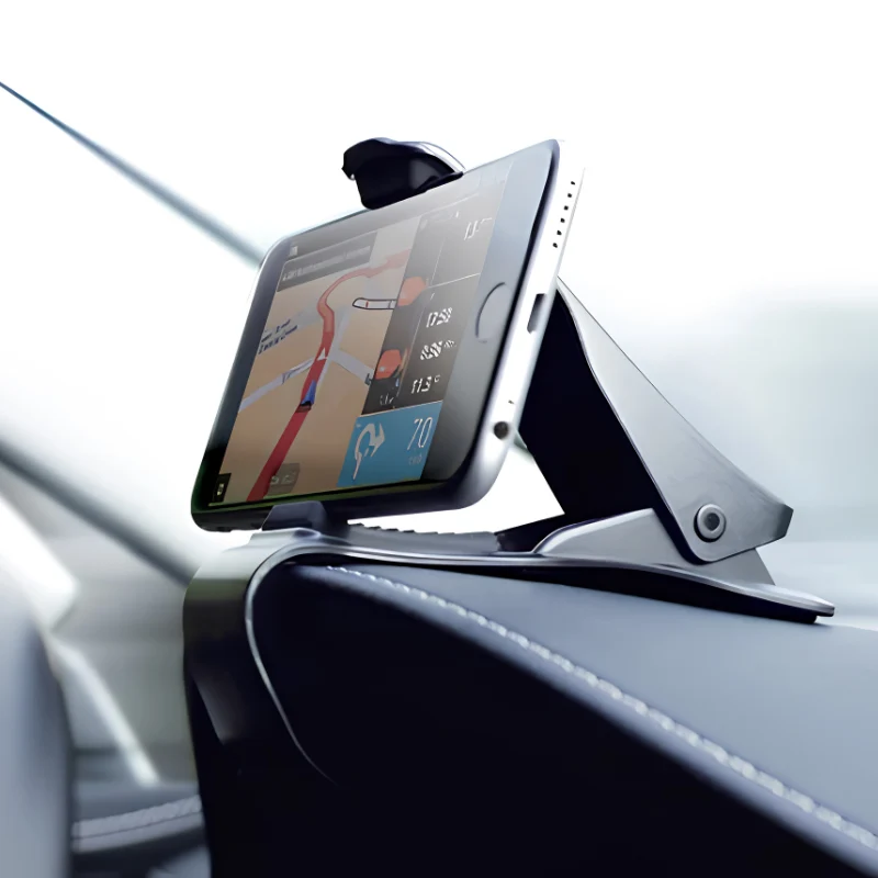 Support de téléphone pour voiture rotatif