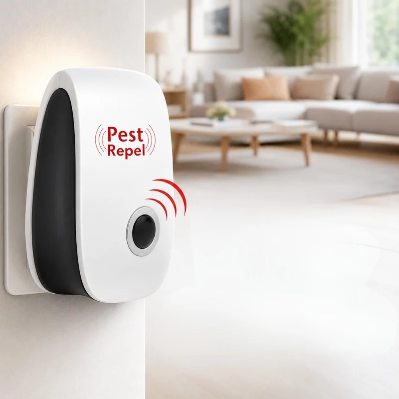 Répulsif à insectes ultrasonique à brancher