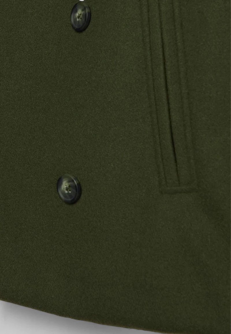 Manteau court classique intemporel pour femmes