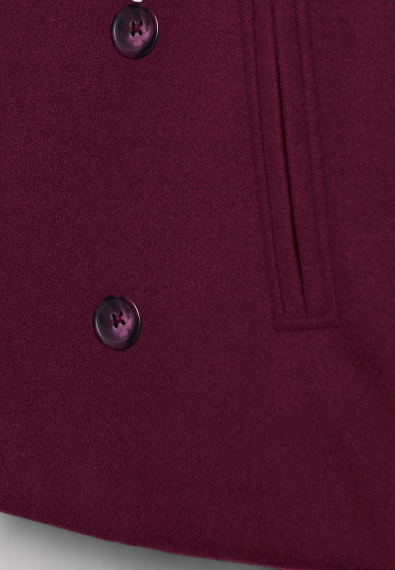 Manteau court classique intemporel pour femmes