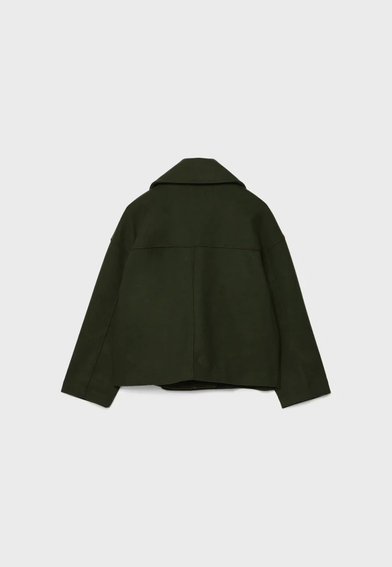 Veste courte chic à double boutonnage