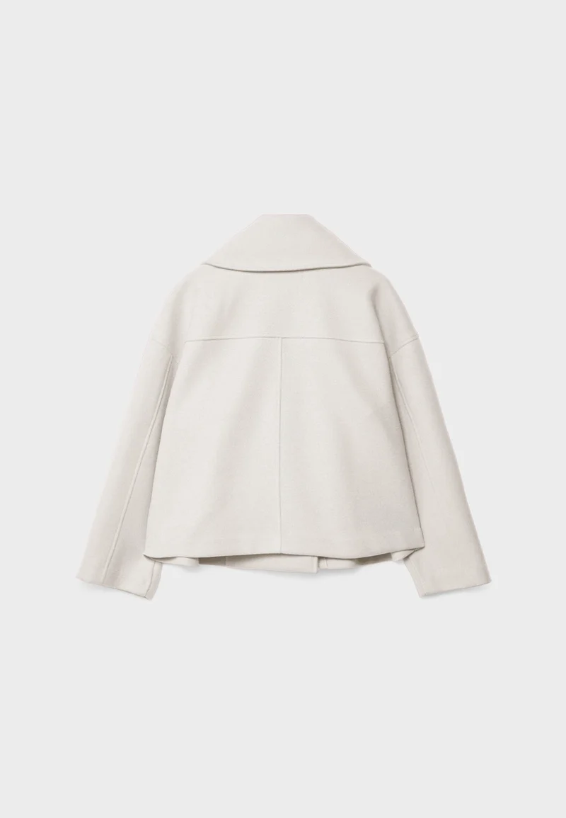 Veste courte chic à double boutonnage