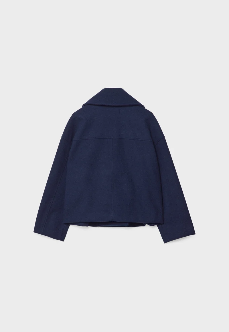 Veste courte chic à double boutonnage