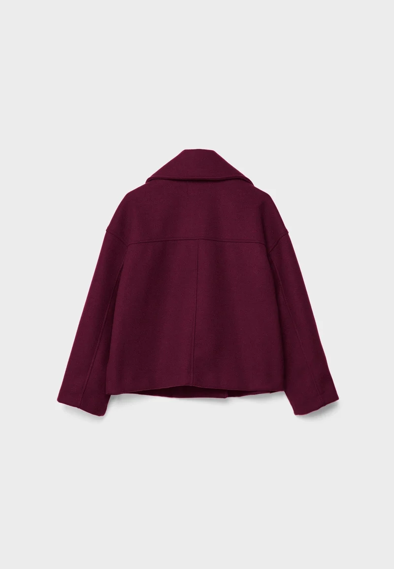 Veste courte chic à double boutonnage