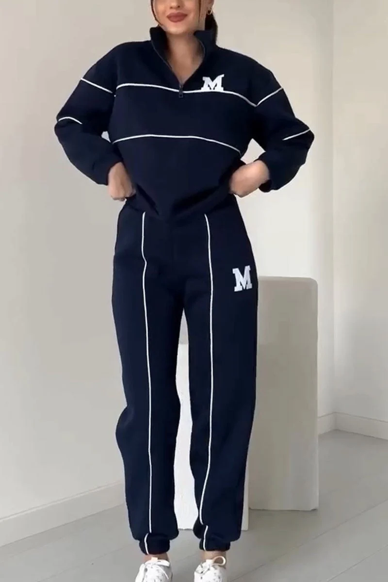 Ensemble détente casual confortable deux pièces