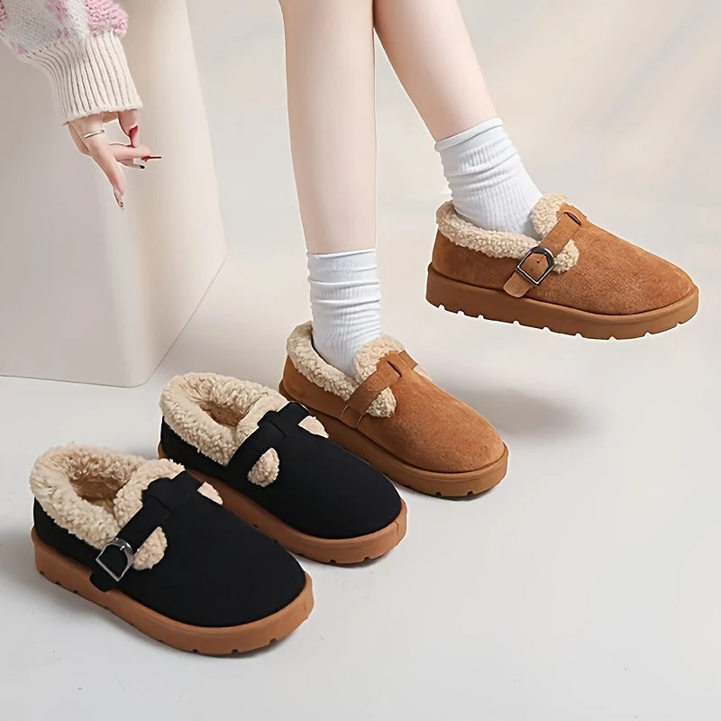Lina | Bottines d’hiver douillettes à soutien ergonomique