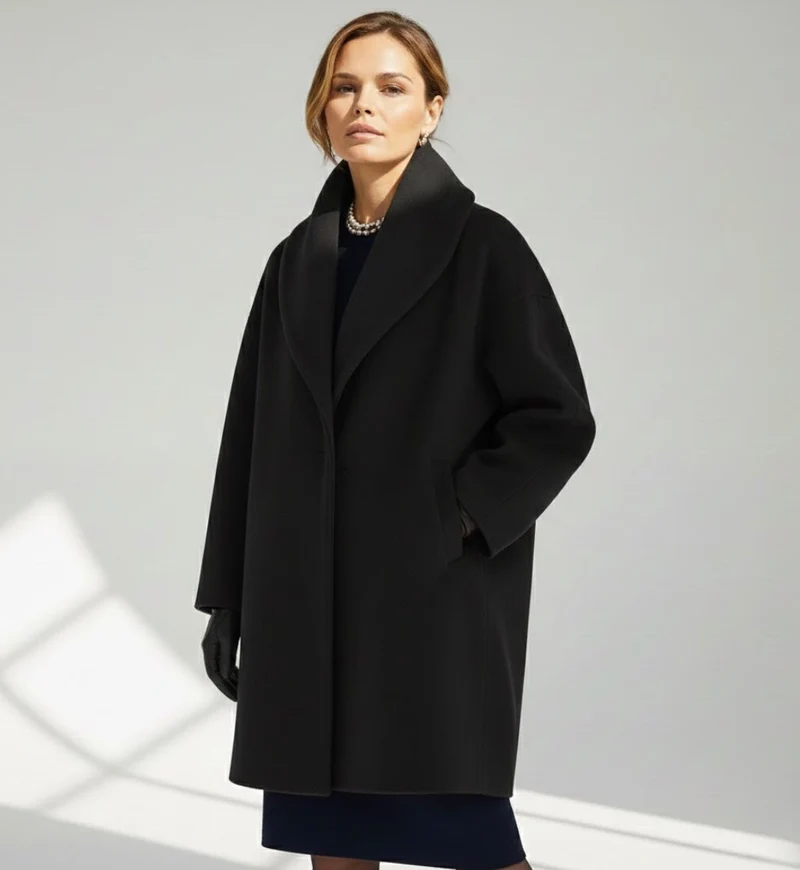 Élyane | Manteau cocon chic, chaleur douce & élégance naturelle