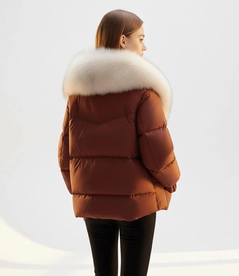 Élodine | Manteau élégant au col affirmé