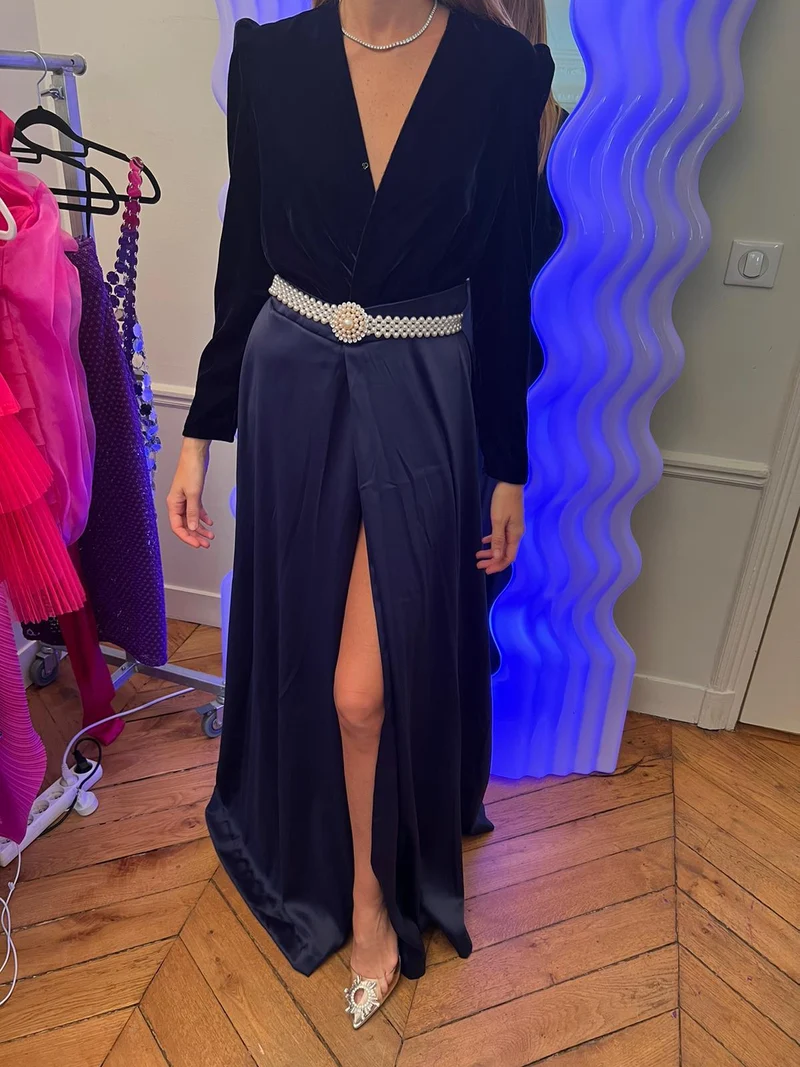 Robe bi matière