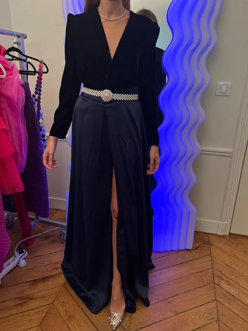Robe bi matière