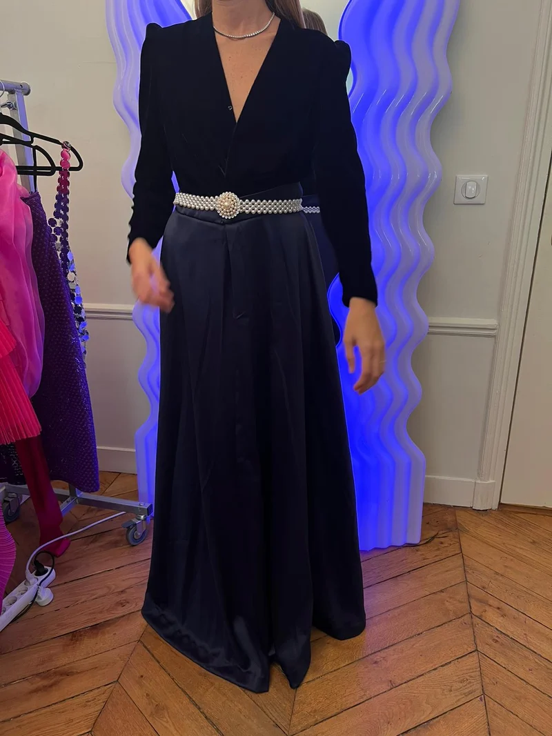Robe bi matière