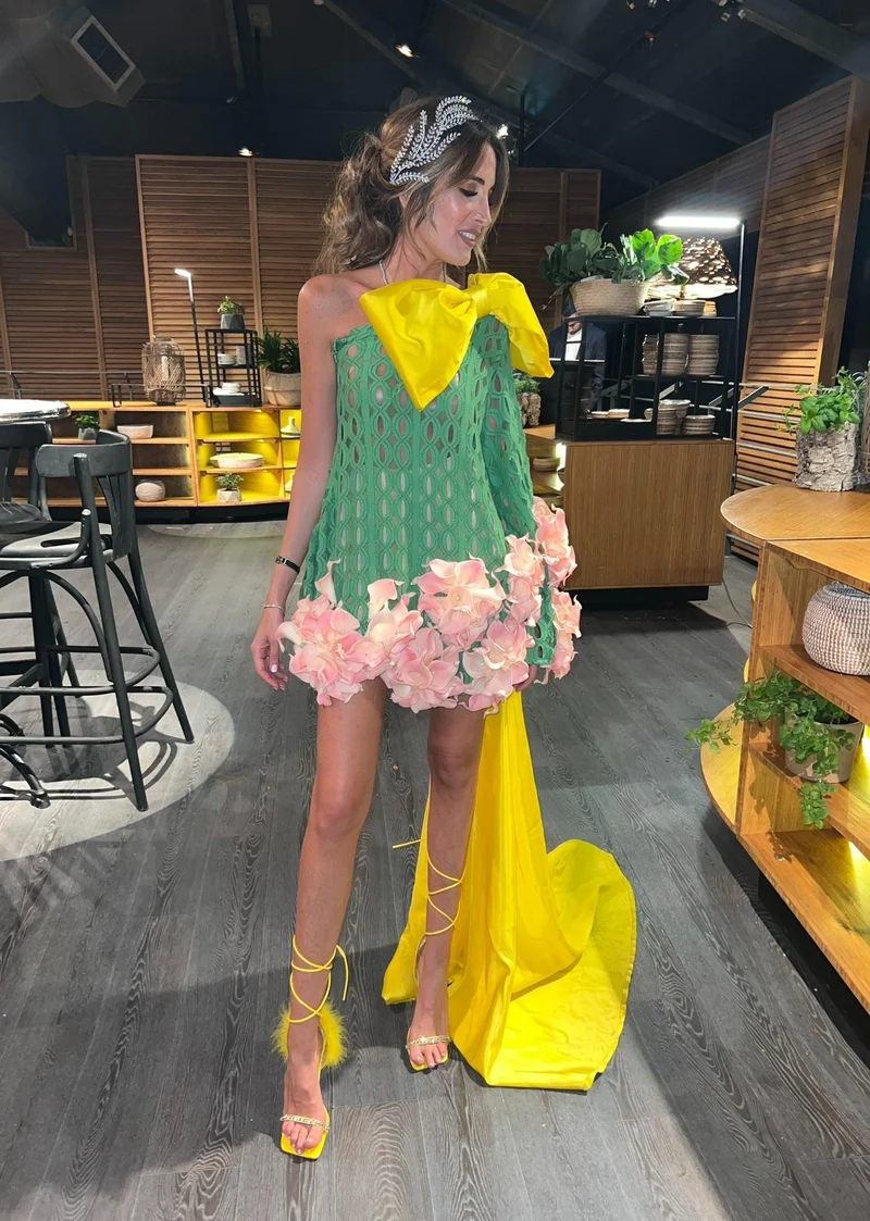 Robe défilé Georgina