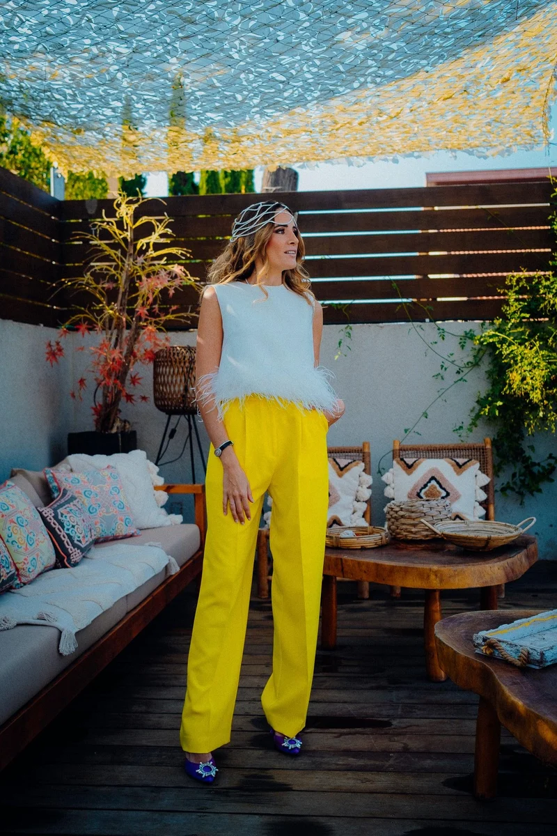 Pantalon Suelo jaune