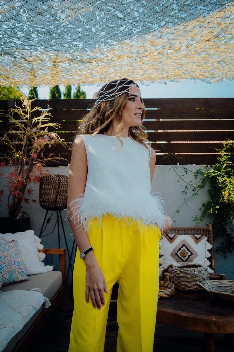 Pantalon Suelo jaune