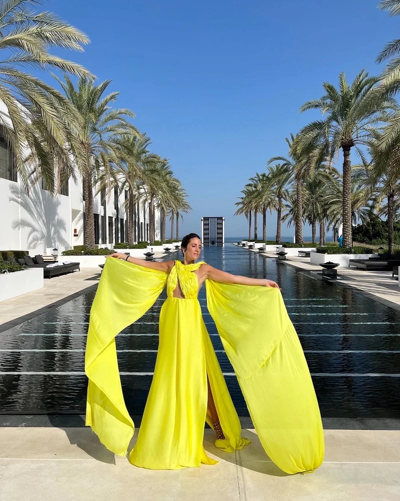 Robe longue soleil d'Oman