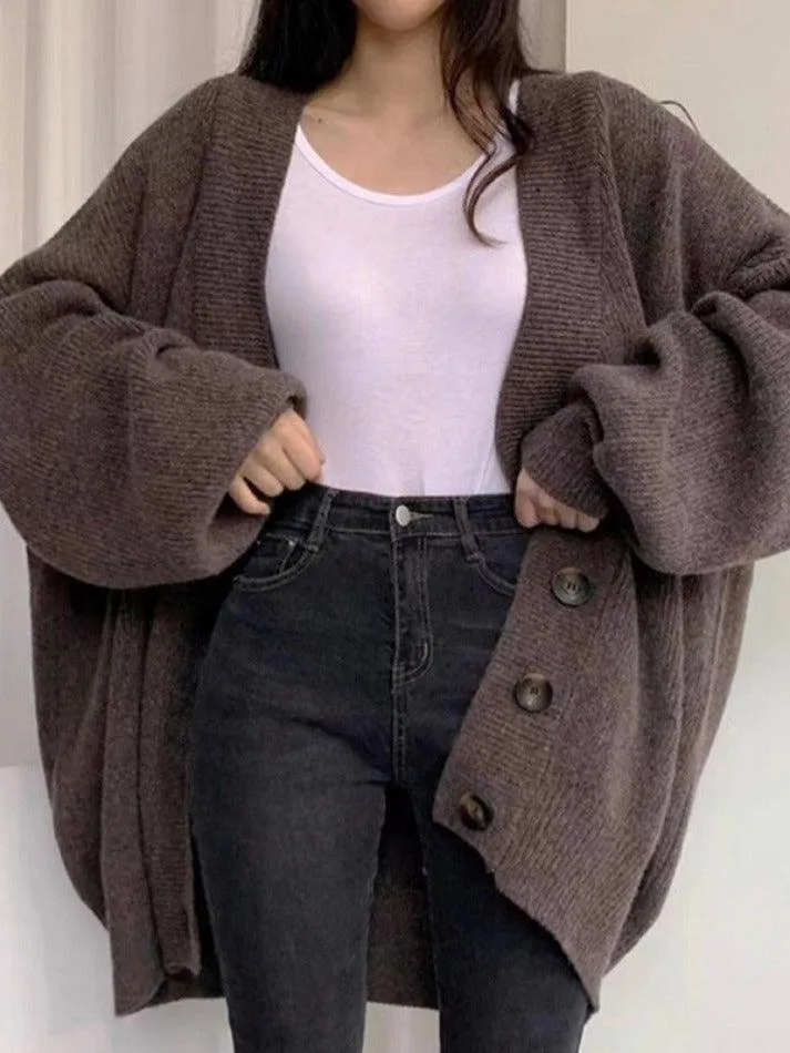 Page | Cardigan long à boutons pour femme | Moderne