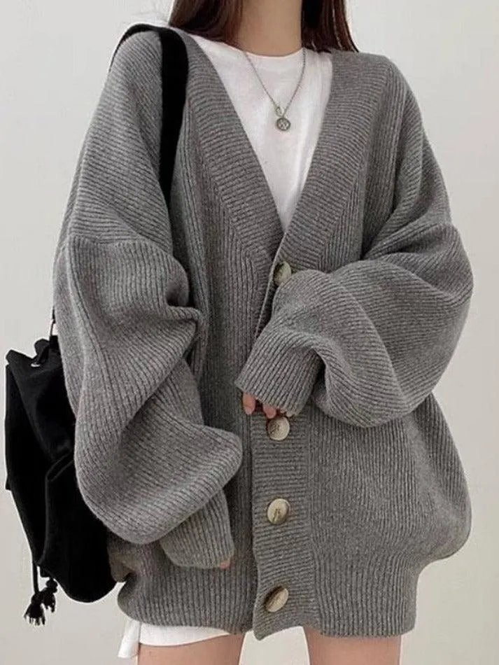 Page | Cardigan long à boutons pour femme | Moderne