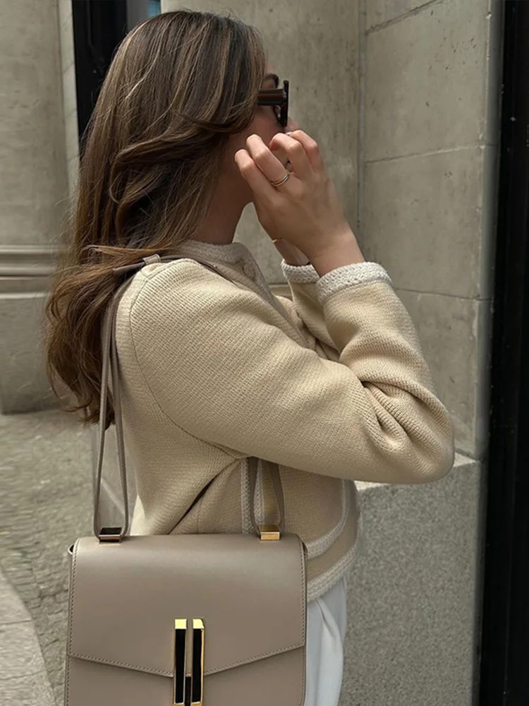 Nour | Cardigan long à manches pour femme | Tendance