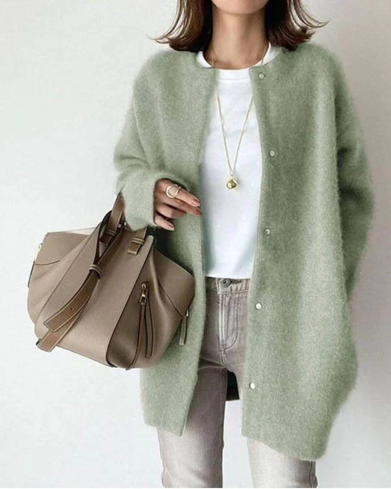 Fiorelle | Cardigan long pour femme | Hiver