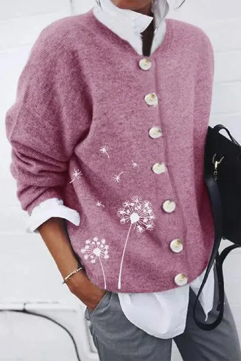 Aurore | Cardigan imprimé pour femme | Moderne