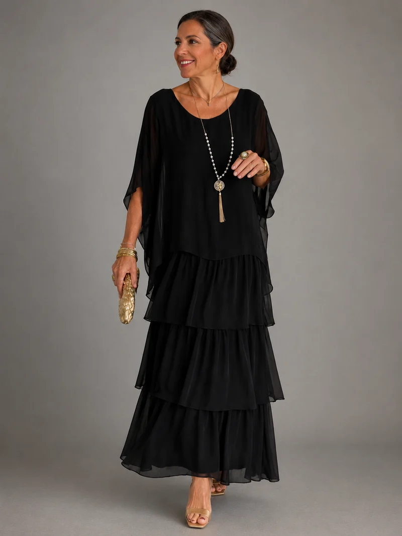 Garance | Robe Maxi Fluide et Élégante