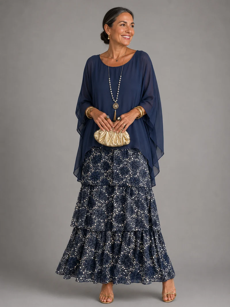 Garance | Robe Maxi Fluide et Élégante