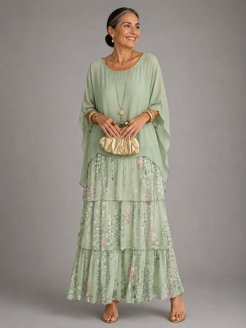 Garance | Robe Maxi Fluide et Élégante