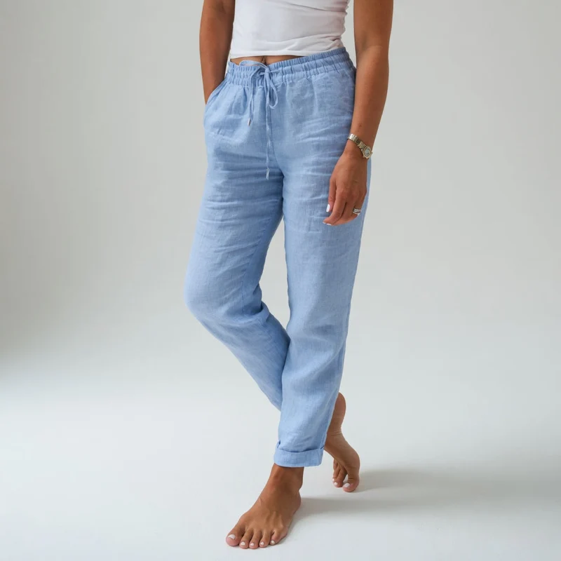 Albertine | Pantalon Droit en Coton