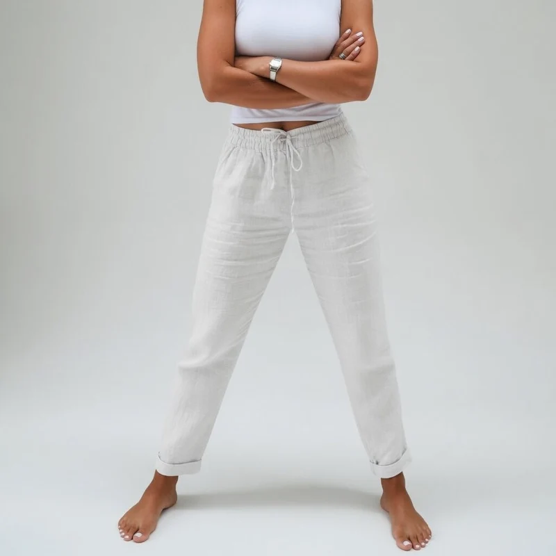 Albertine | Pantalon Droit en Coton
