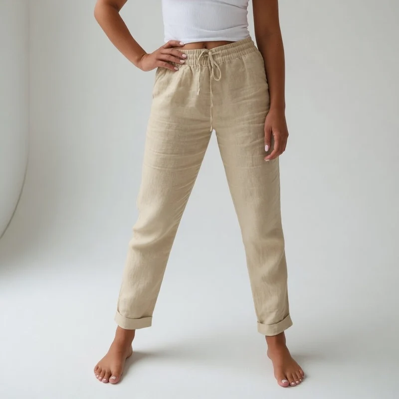 Albertine | Pantalon Droit en Coton