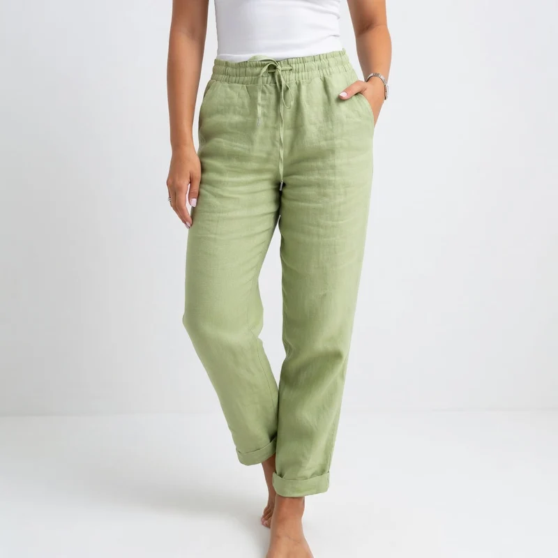Albertine | Pantalon Droit en Coton