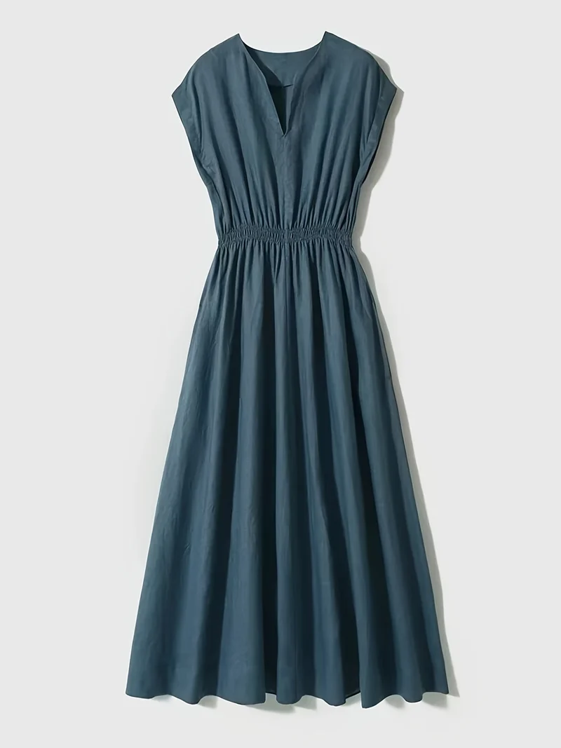 Lina | Robe Midi en Lin