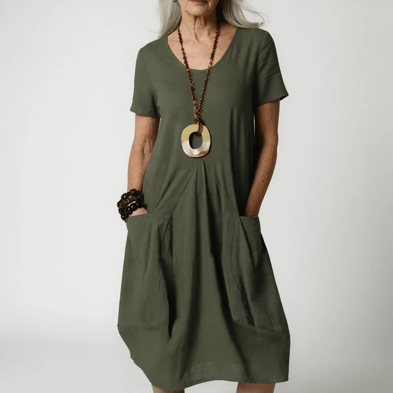 Céline | Robe Fluide Élégante
