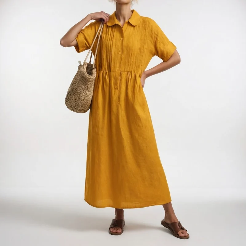 Lysandra | Robe Chemise Longue