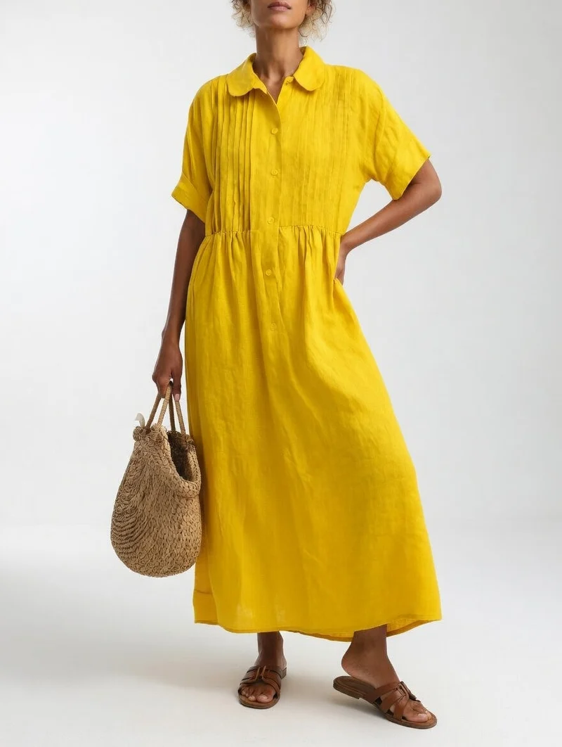 Lysandra | Robe Chemise Longue