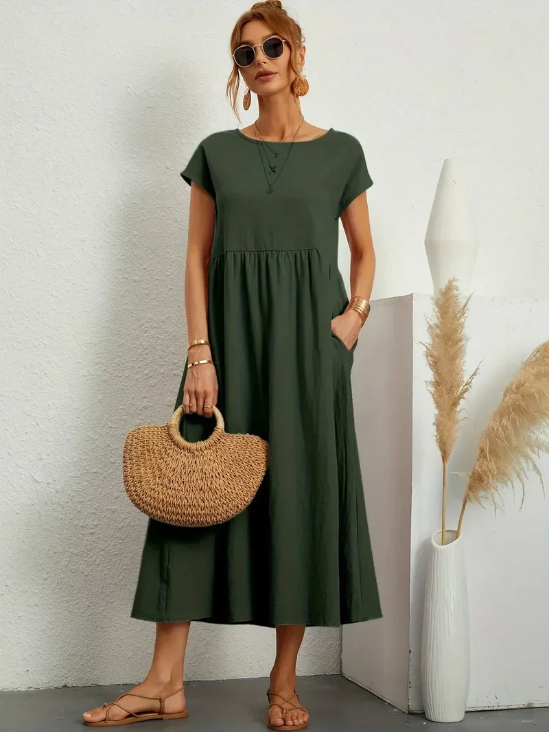 Gabrielle | Robe Fluide Sophistiquée