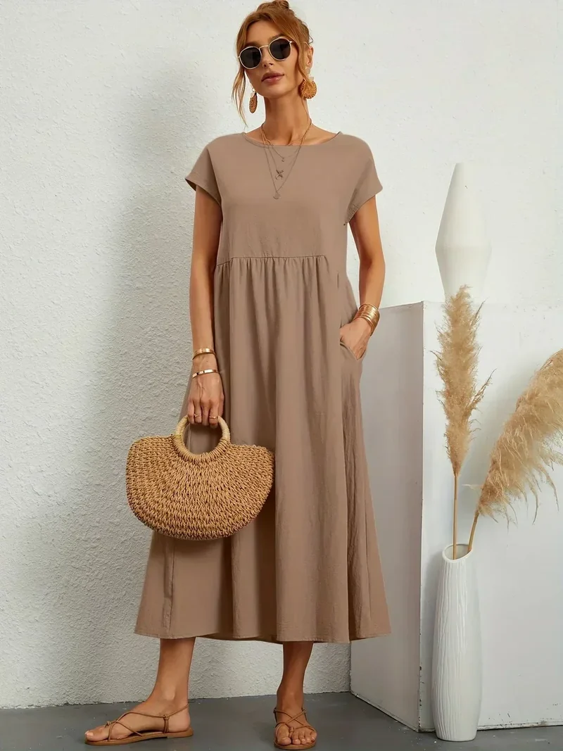 Gabrielle | Robe Fluide Sophistiquée