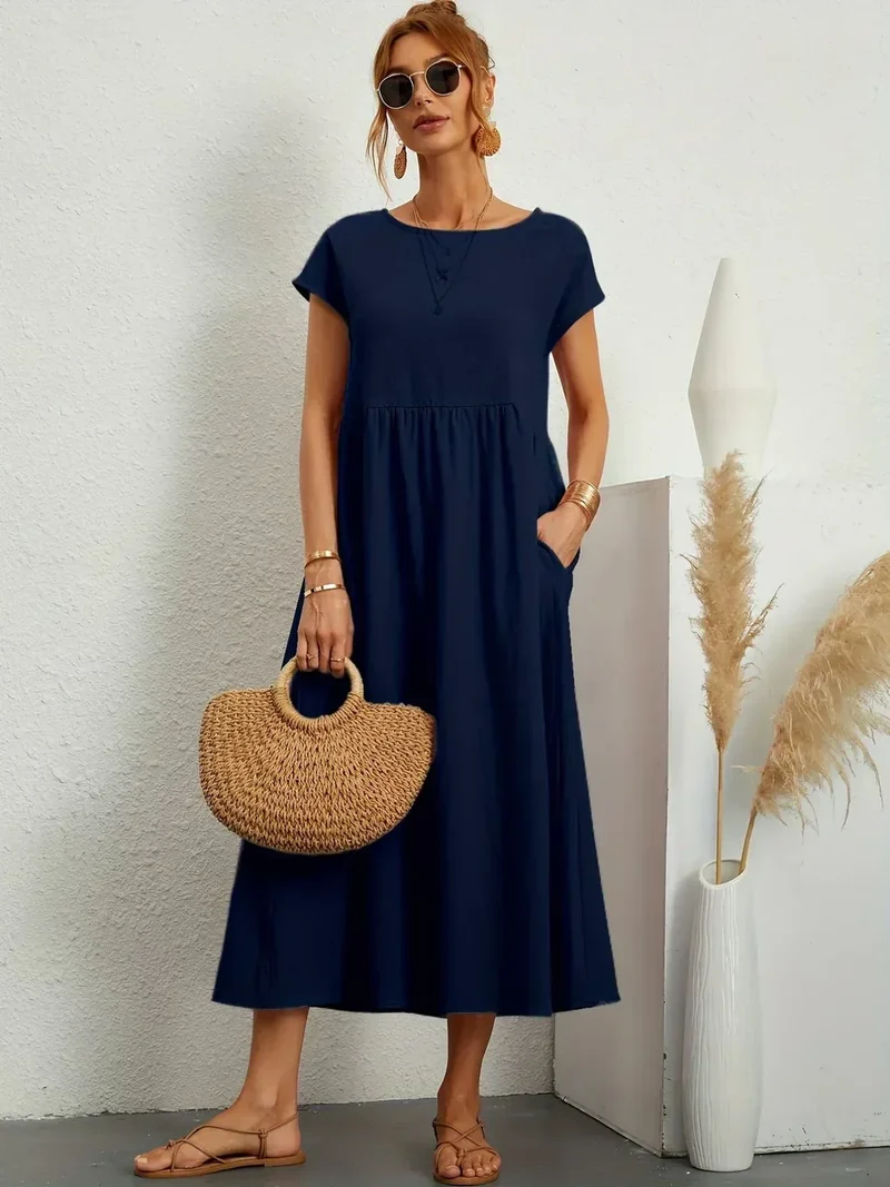 Gabrielle | Robe Fluide Sophistiquée