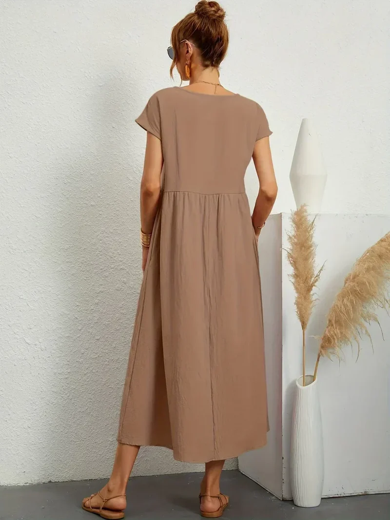 Gabrielle | Robe Fluide Sophistiquée