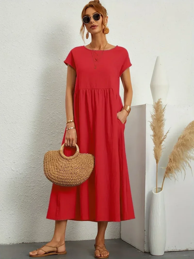 Gabrielle | Robe Fluide Sophistiquée
