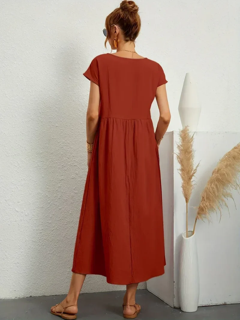 Gabrielle | Robe Fluide Sophistiquée