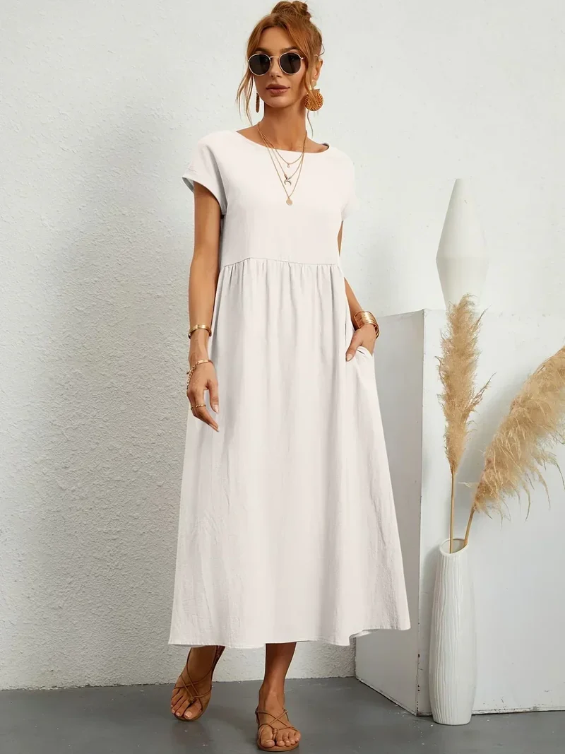 Gabrielle | Robe Fluide Sophistiquée