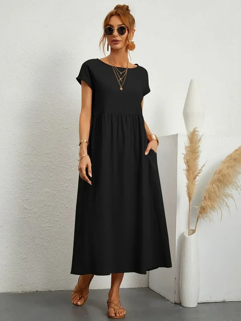 Gabrielle | Robe Fluide Sophistiquée